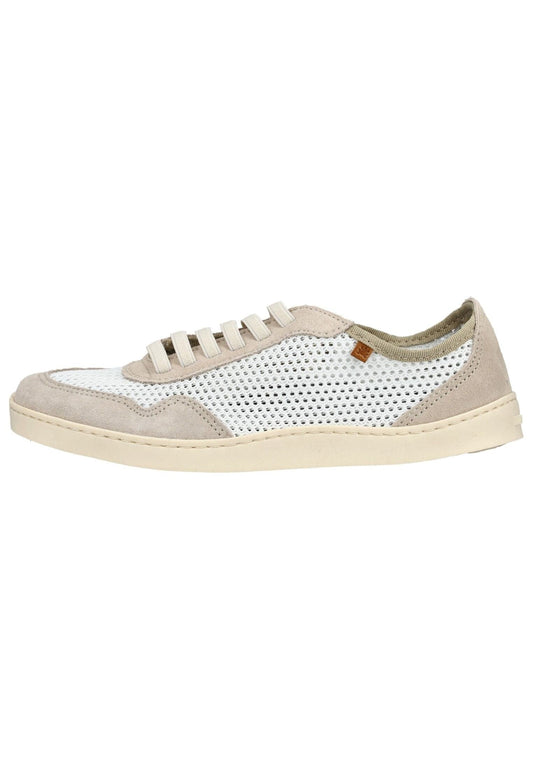 El Naturalista Sneaker Leder/Textil Weiß