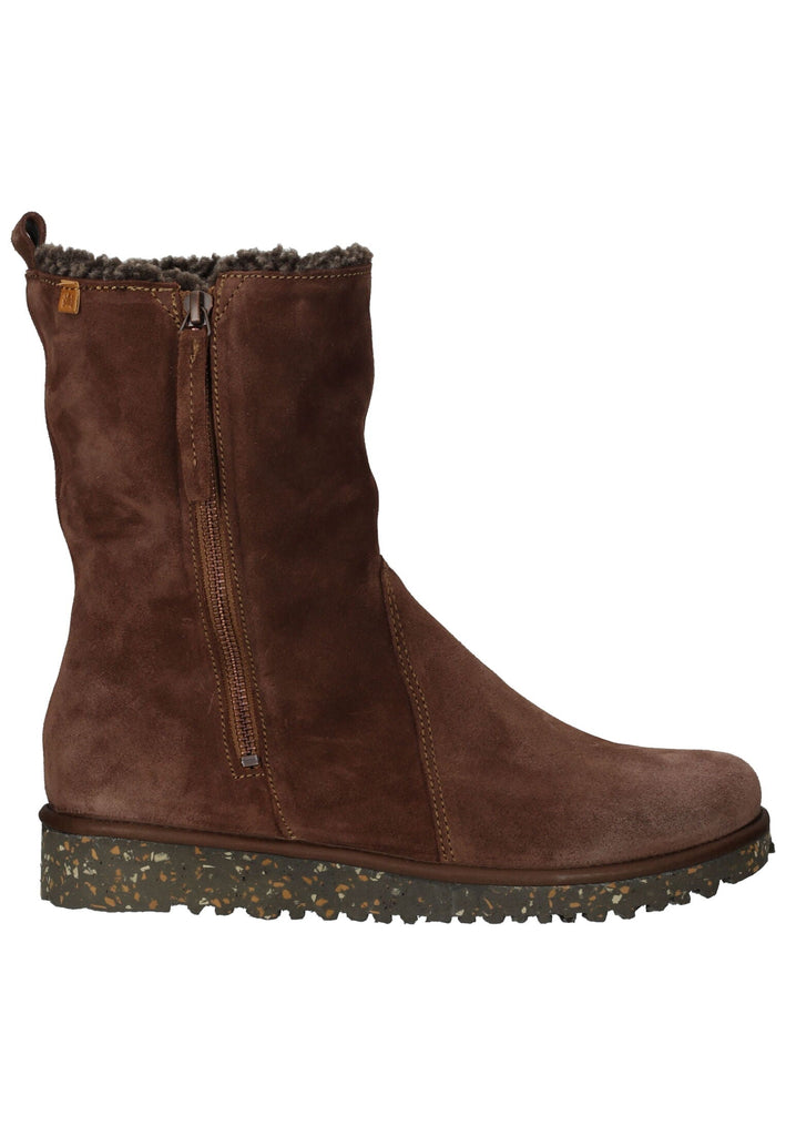 El Naturalista Stiefel Veloursleder Chocolate Warmfutter