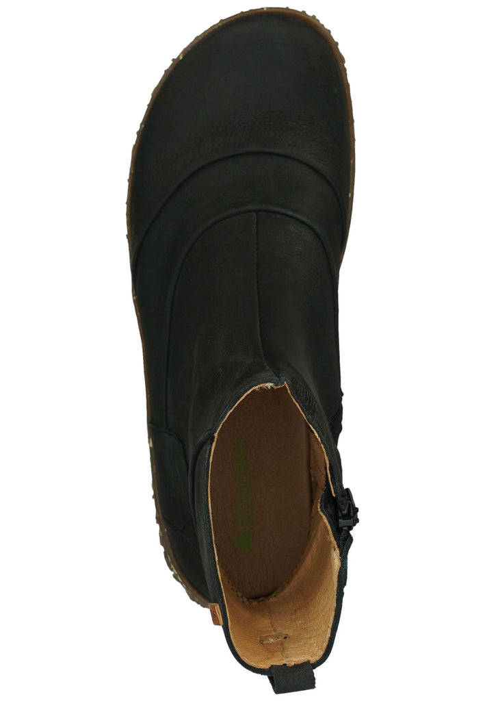 El Naturalista Stiefelette Leder Schwarz