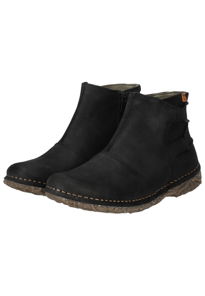 El Naturalista Stiefelette Leder Schwarz