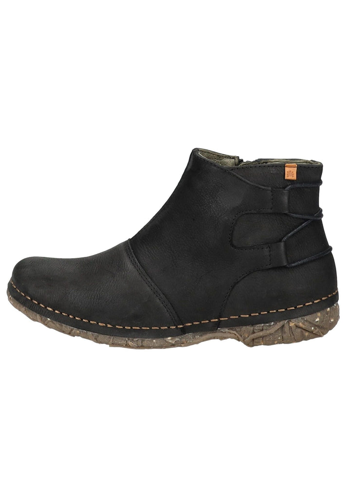 El Naturalista Stiefelette Leder Schwarz