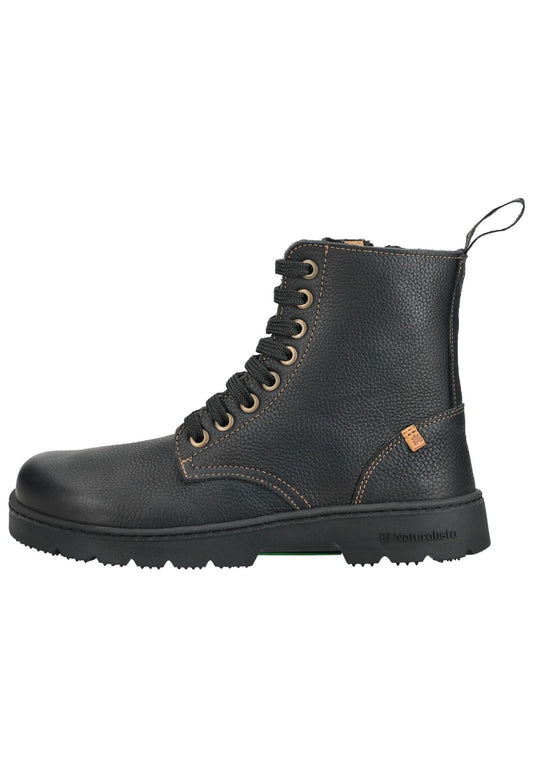 El Naturalista Stiefelette Leder Schwarz