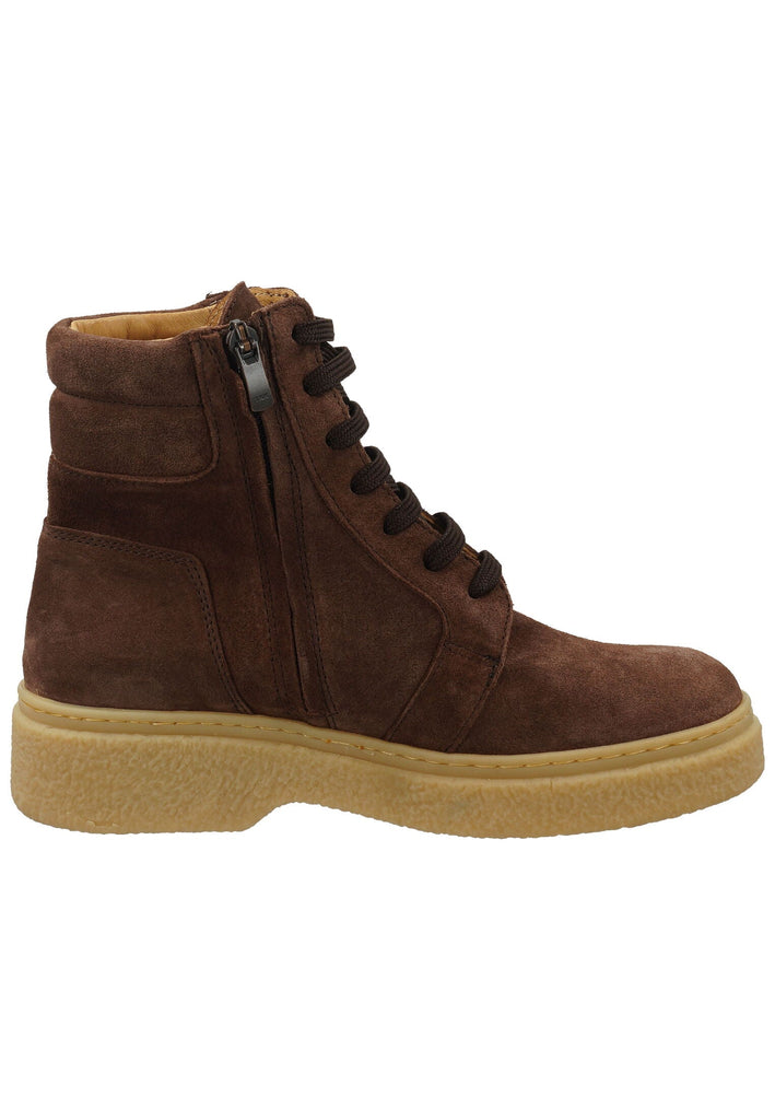 El Naturalista Stiefelette Veloursleder Chocolate