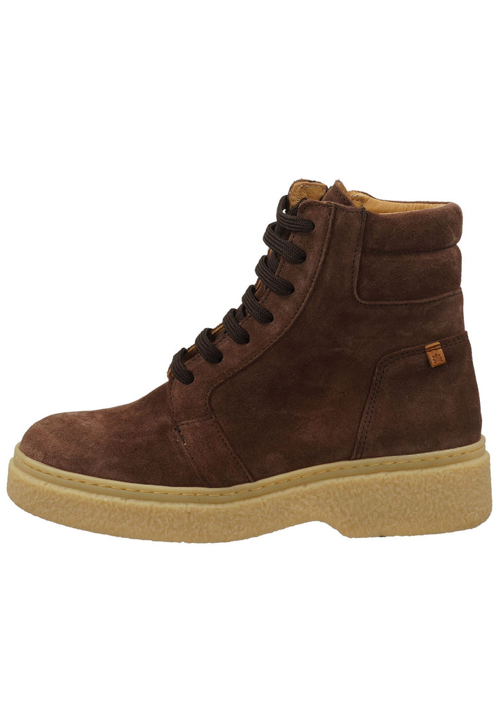 El Naturalista Stiefelette Veloursleder Chocolate
