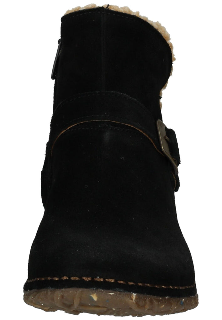 El Naturalista Stiefelette Veloursleder Schwarz