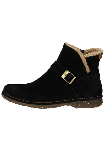 El Naturalista Stiefelette Veloursleder Schwarz
