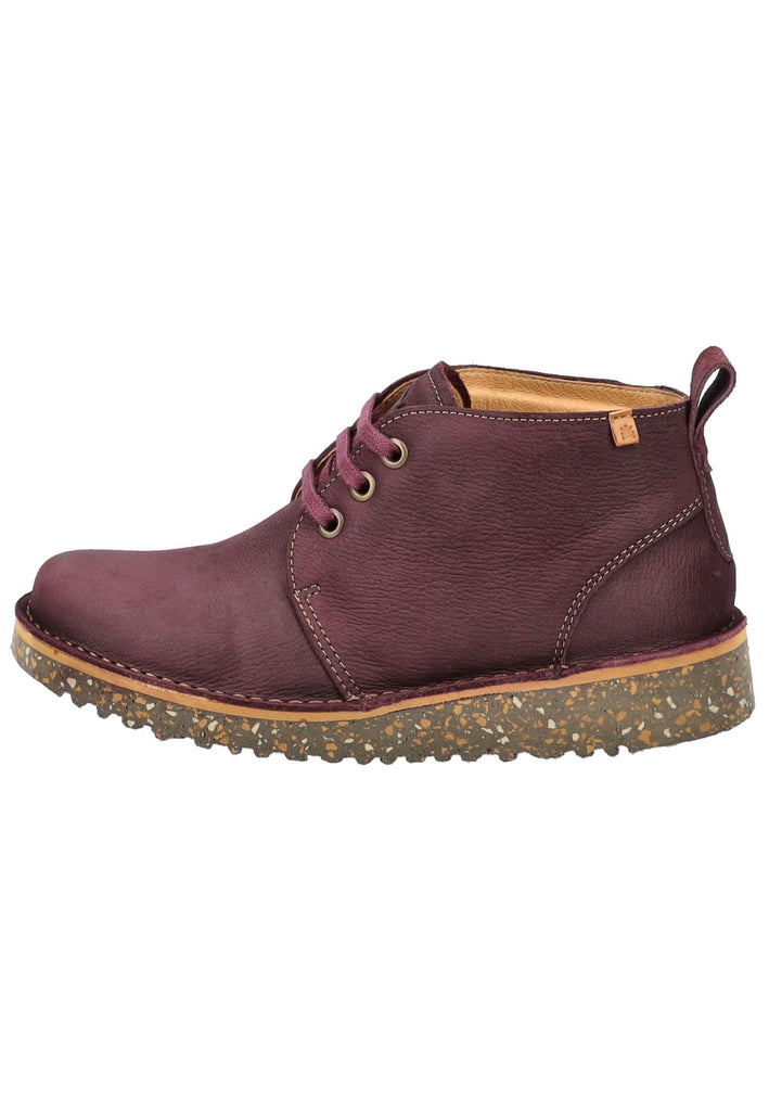 Stiefeletten El Naturalista Stiefelette Leder Violett