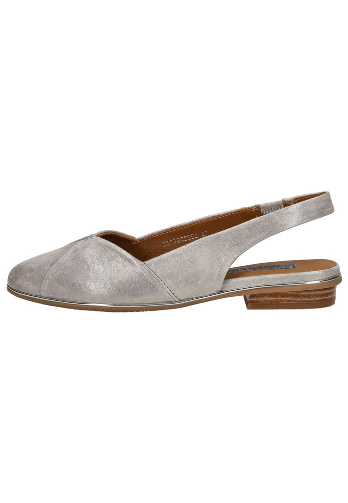 Ballerinas Everybody Ballerinas Leder Dunkel Grau