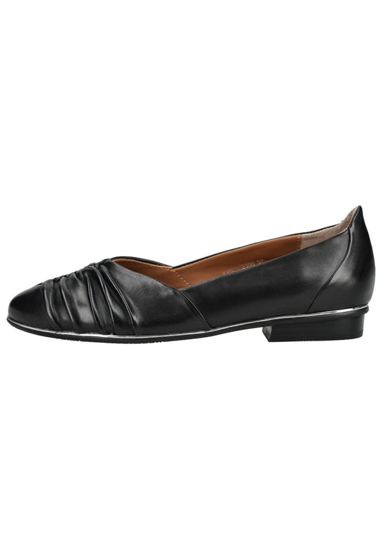 Everybody Ballerinas Glattleder Schwarz