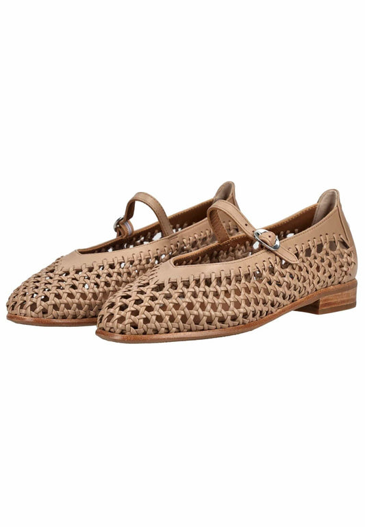 Everybody Ballerinas Leder Nude