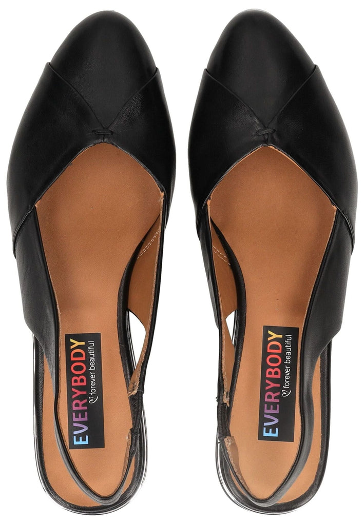 Everybody Ballerinas Leder Schwarz