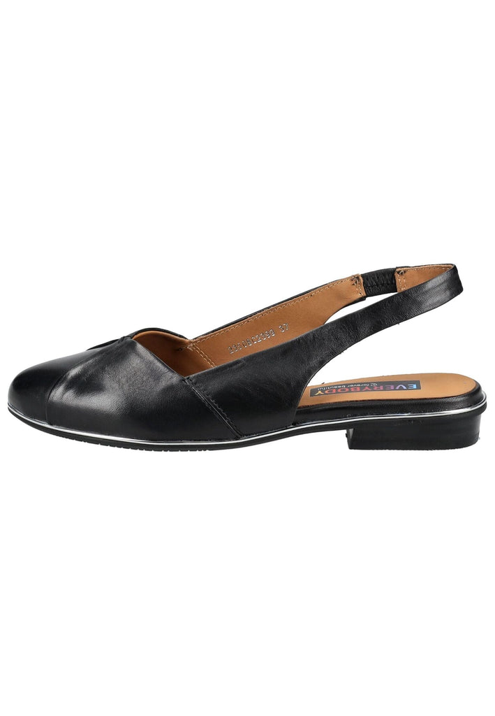 Everybody Ballerinas Leder Schwarz