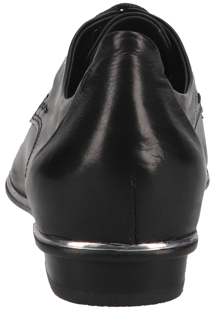 Everybody Halbschuhe Leder Schwarz