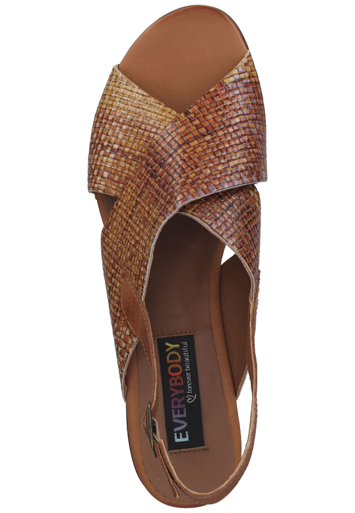 Everybody Sandalen Leder Caramel