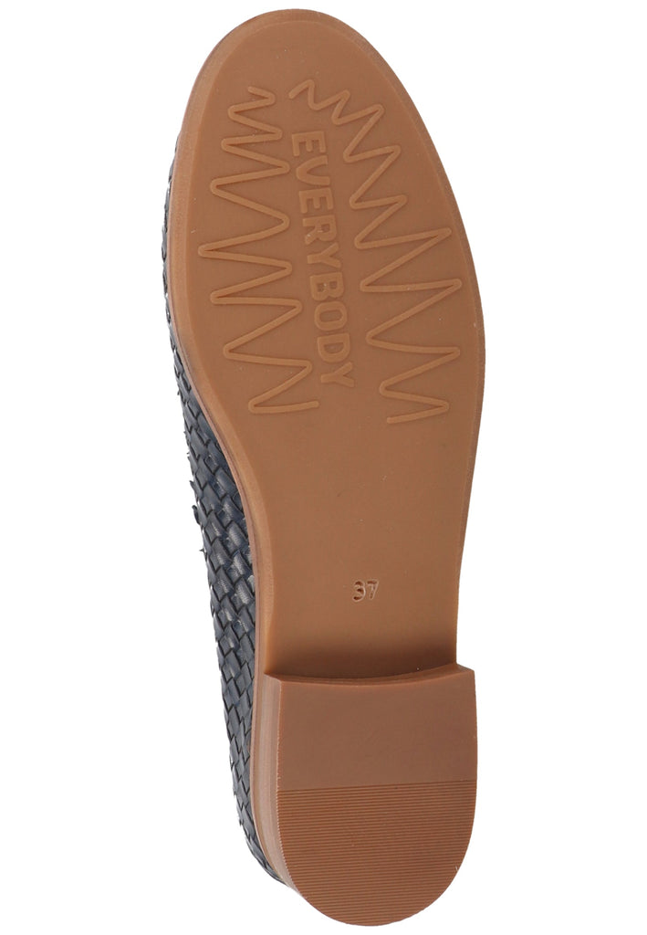 Everybody Slipper Leder Blau