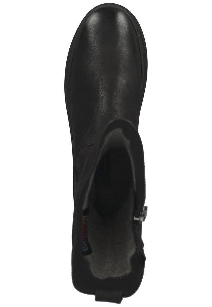 Everybody Stiefel Leder Black