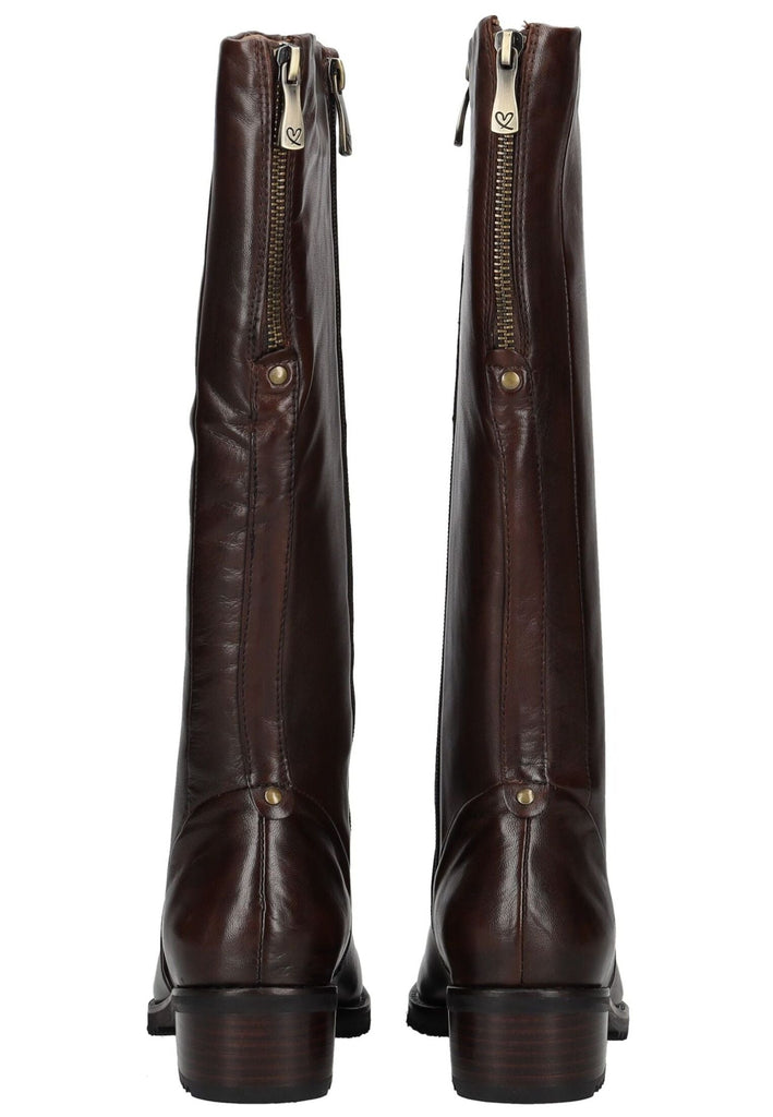 Everybody Stiefel Leder Kastanie