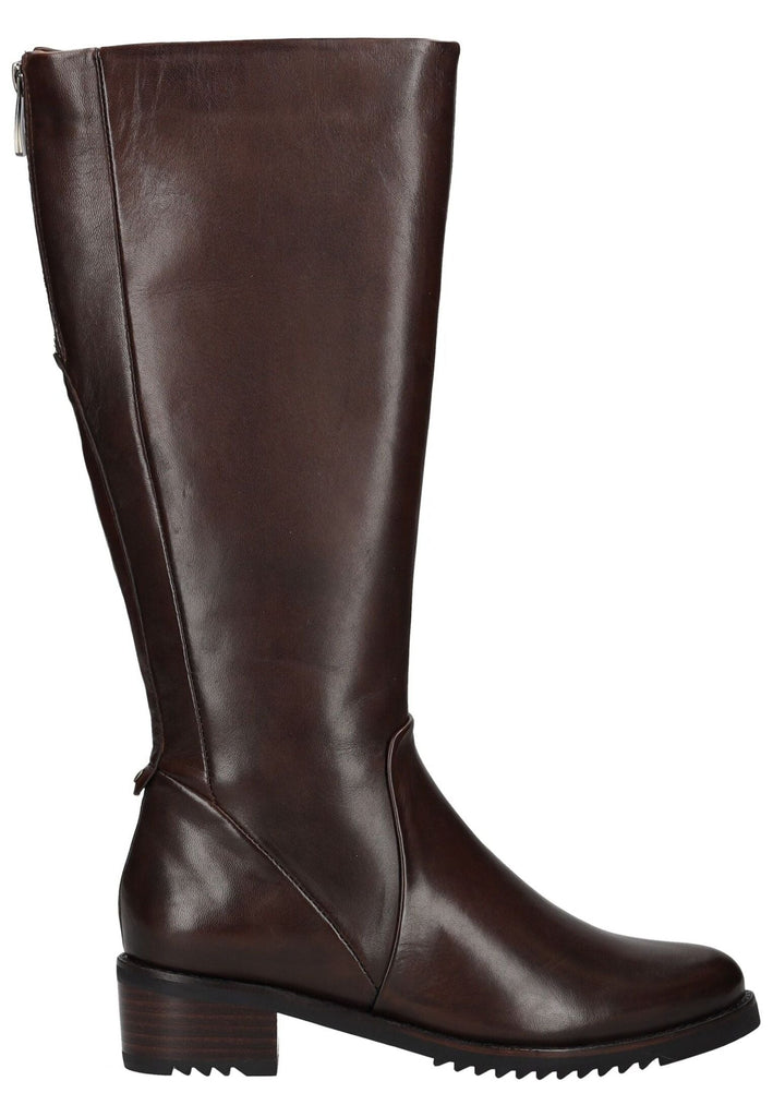 Everybody Stiefel Leder Kastanie