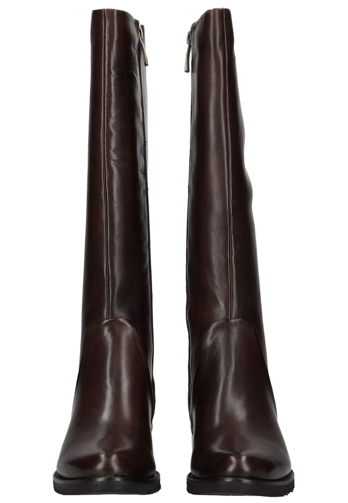 Everybody Stiefel Leder Kastanie