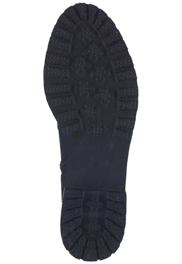 Everybody Stiefel Leder Schwarz