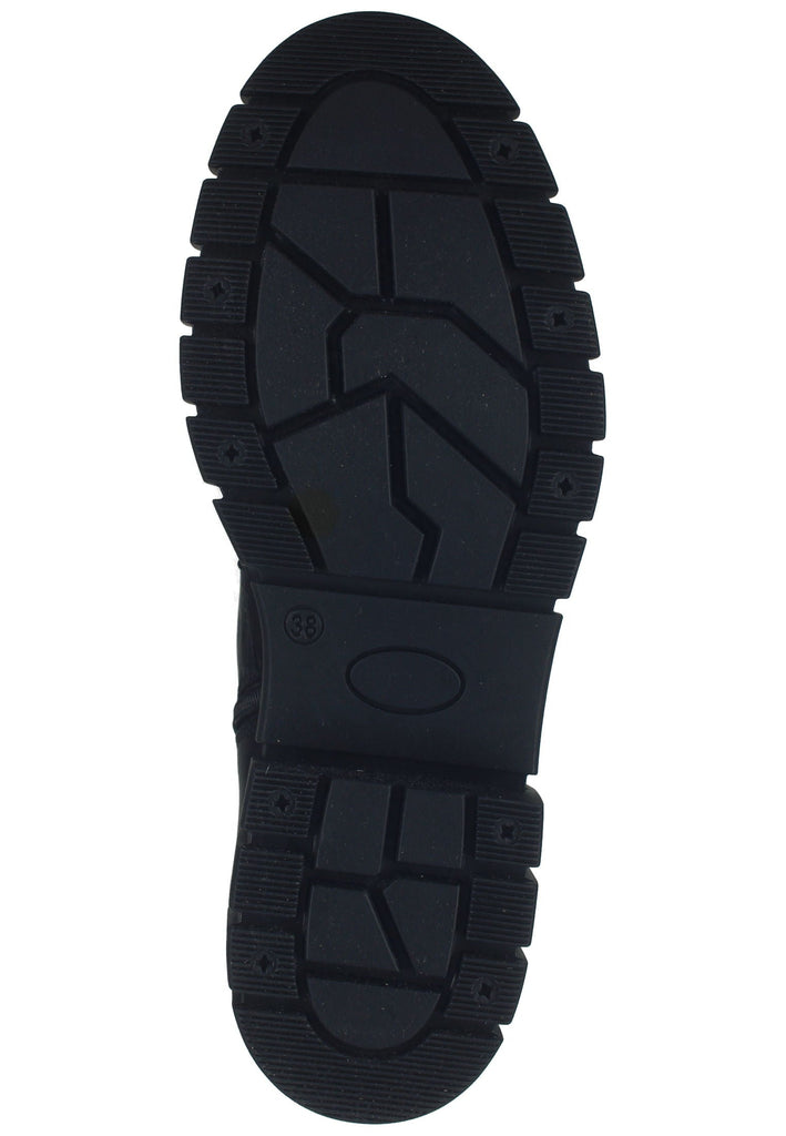 Everybody Stiefel Leder Schwarz