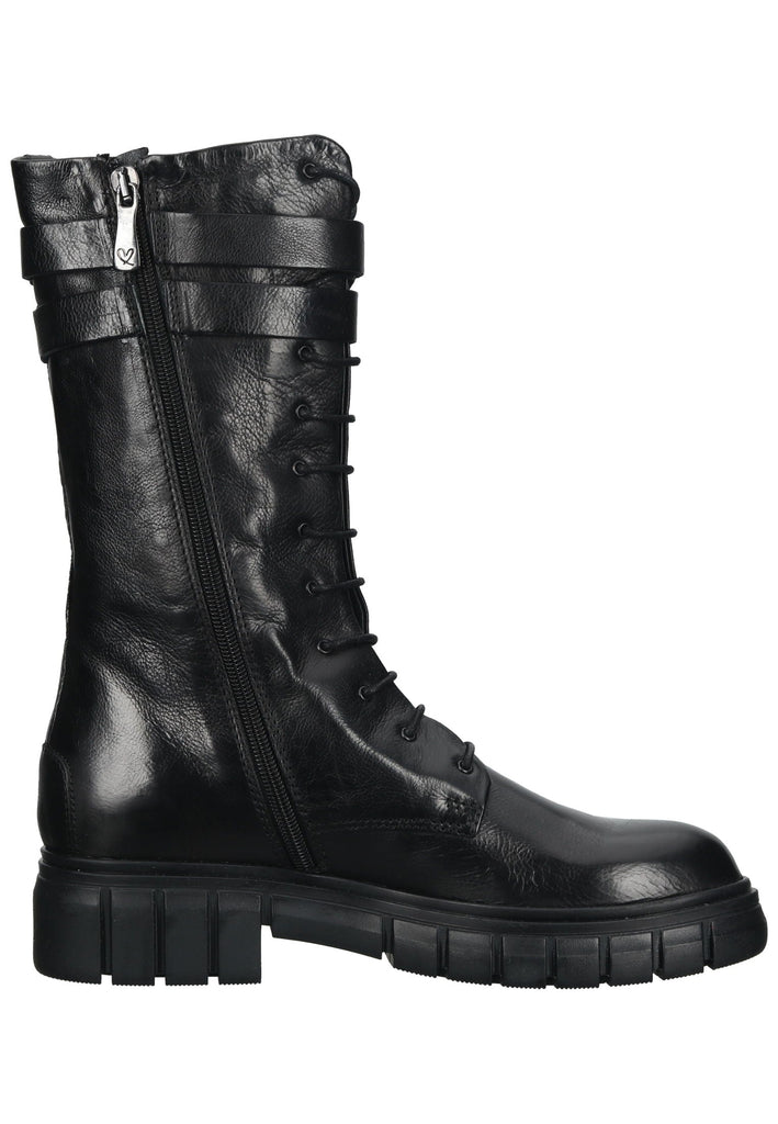 Everybody Stiefel Leder Schwarz