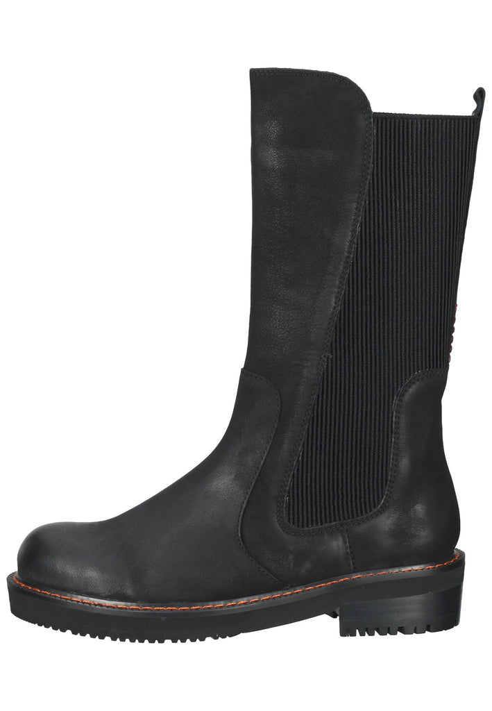 Everybody Stiefel Leder Schwarz