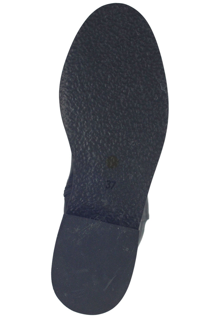 Everybody Stiefel Leder Schwarz