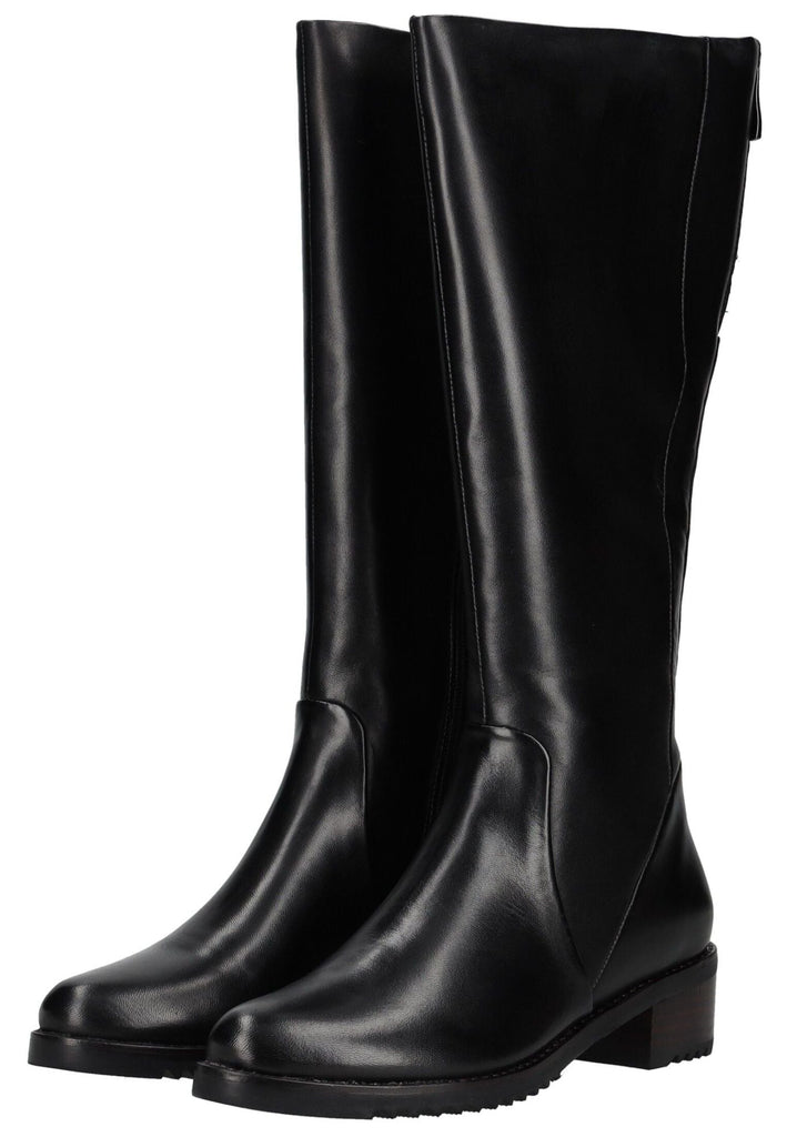 Everybody Stiefel Leder Schwarz