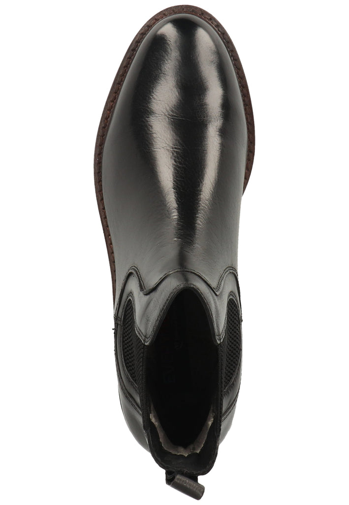 Everybody Stiefelette Glattleder Black