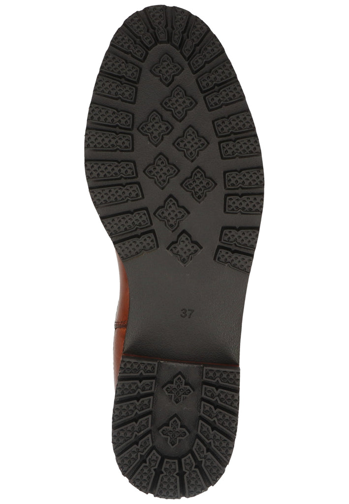 Everybody Stiefelette Glattleder Braun