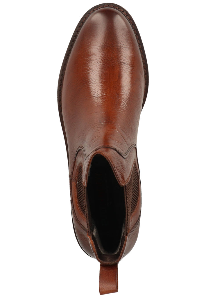 Everybody Stiefelette Glattleder Braun