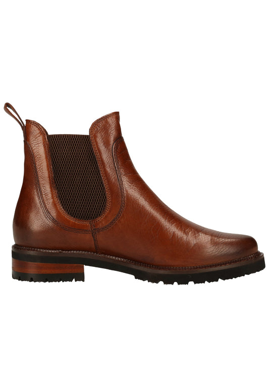 Everybody Stiefelette Glattleder Braun