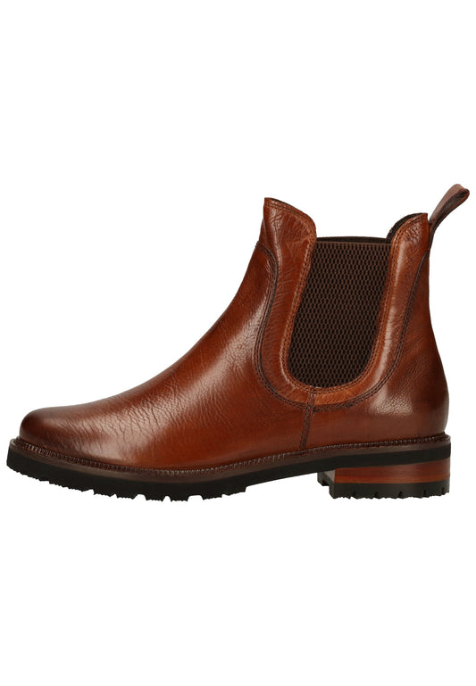 Everybody Stiefelette Glattleder Braun