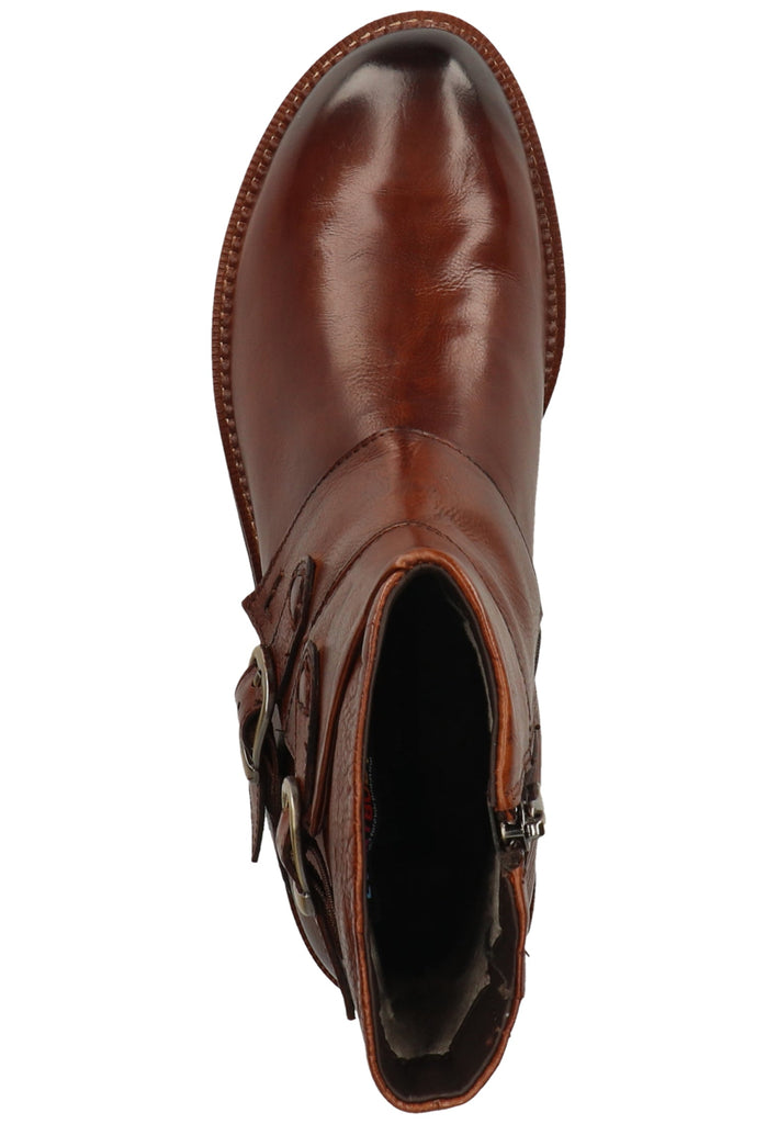Everybody Stiefelette Glattleder Braun