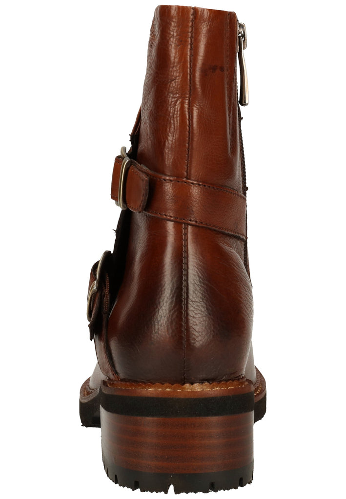 Everybody Stiefelette Glattleder Braun