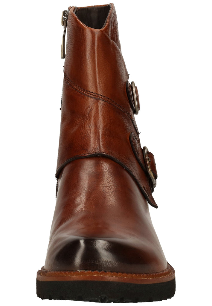 Everybody Stiefelette Glattleder Braun