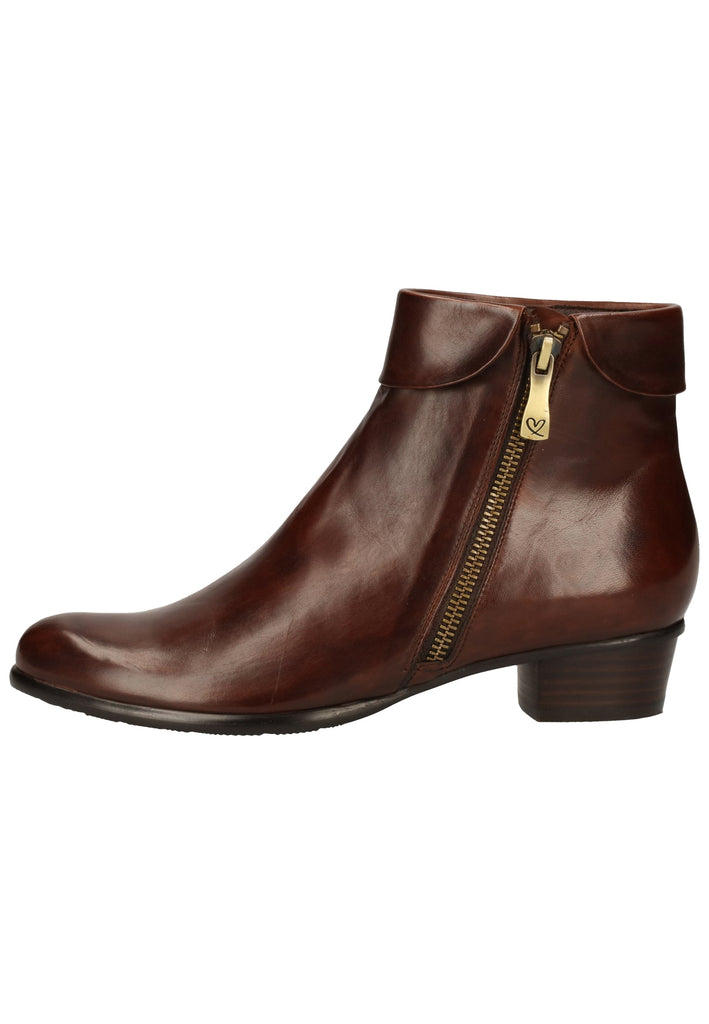 Everybody Stiefelette Glattleder Braun