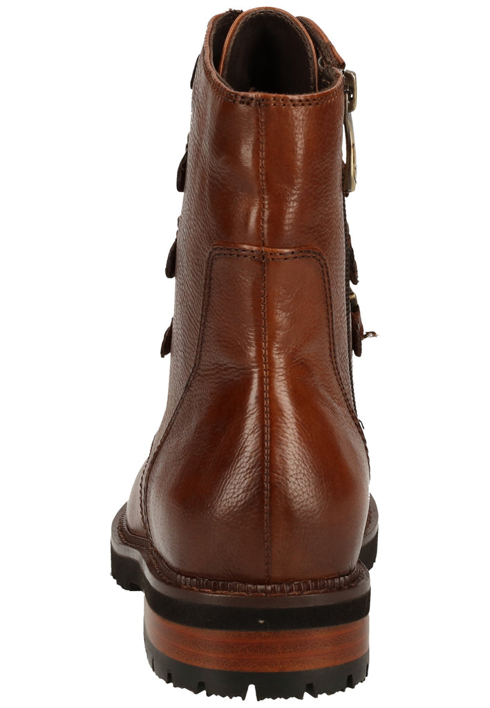 Everybody Stiefelette Glattleder Braun