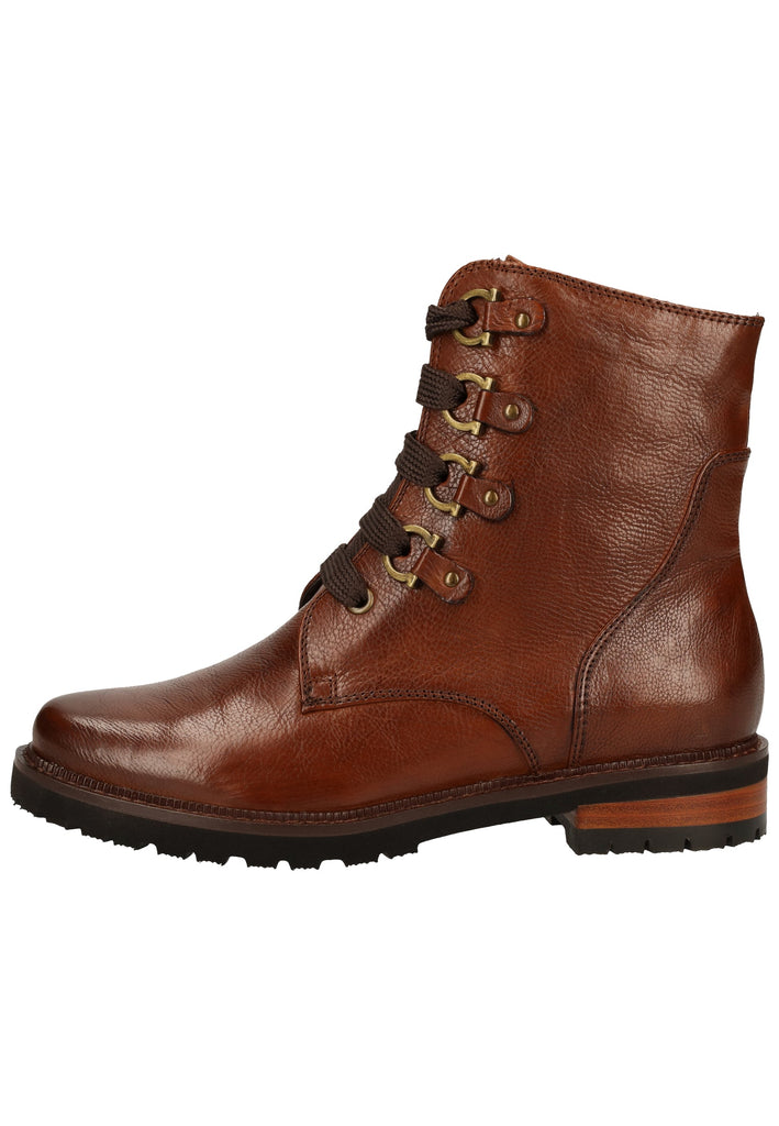 Everybody Stiefelette Glattleder Braun