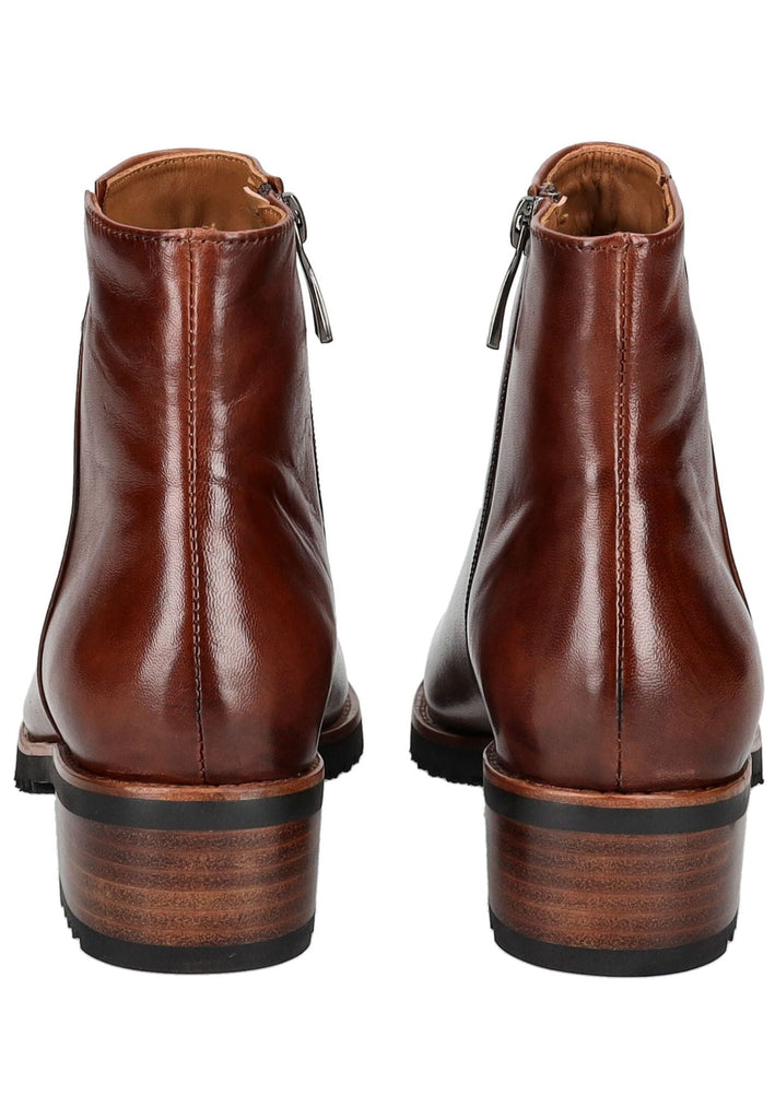 Everybody Stiefelette Glattleder Braun Warmfutter