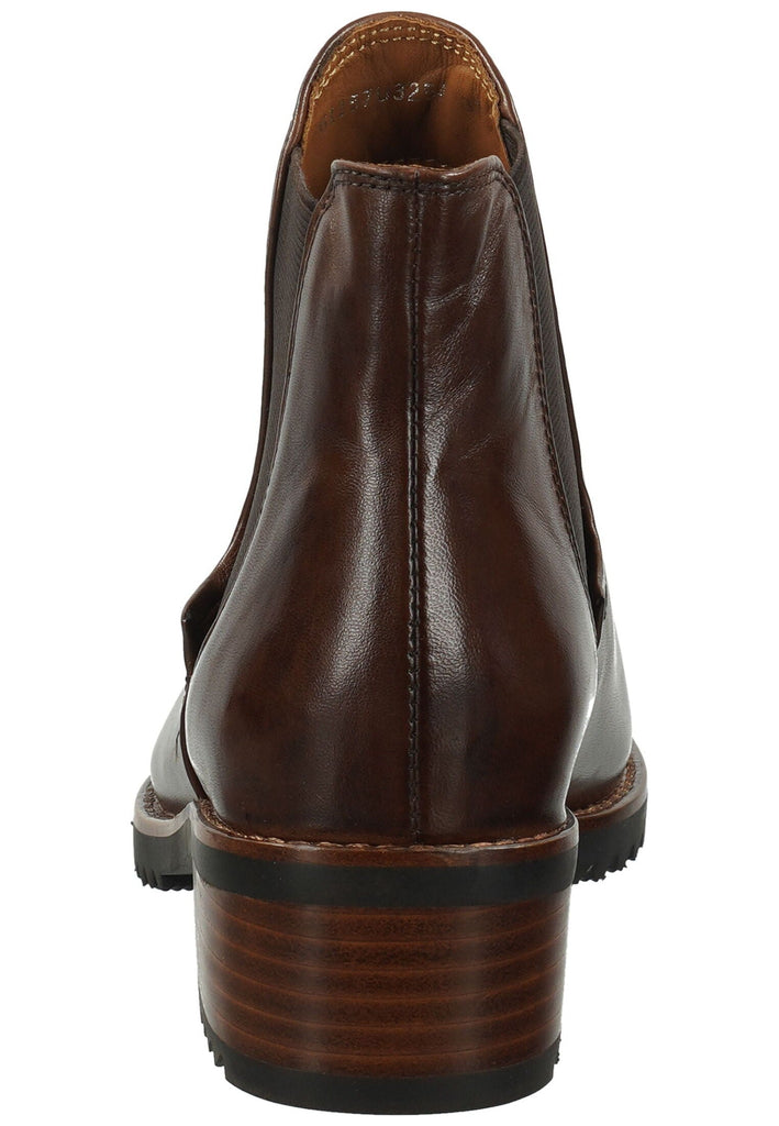 Everybody Stiefelette Glattleder Kastanie Warmfutter