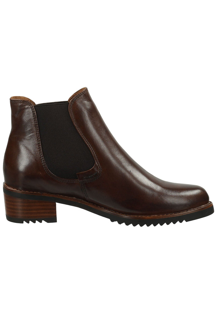 Everybody Stiefelette Glattleder Kastanie Warmfutter