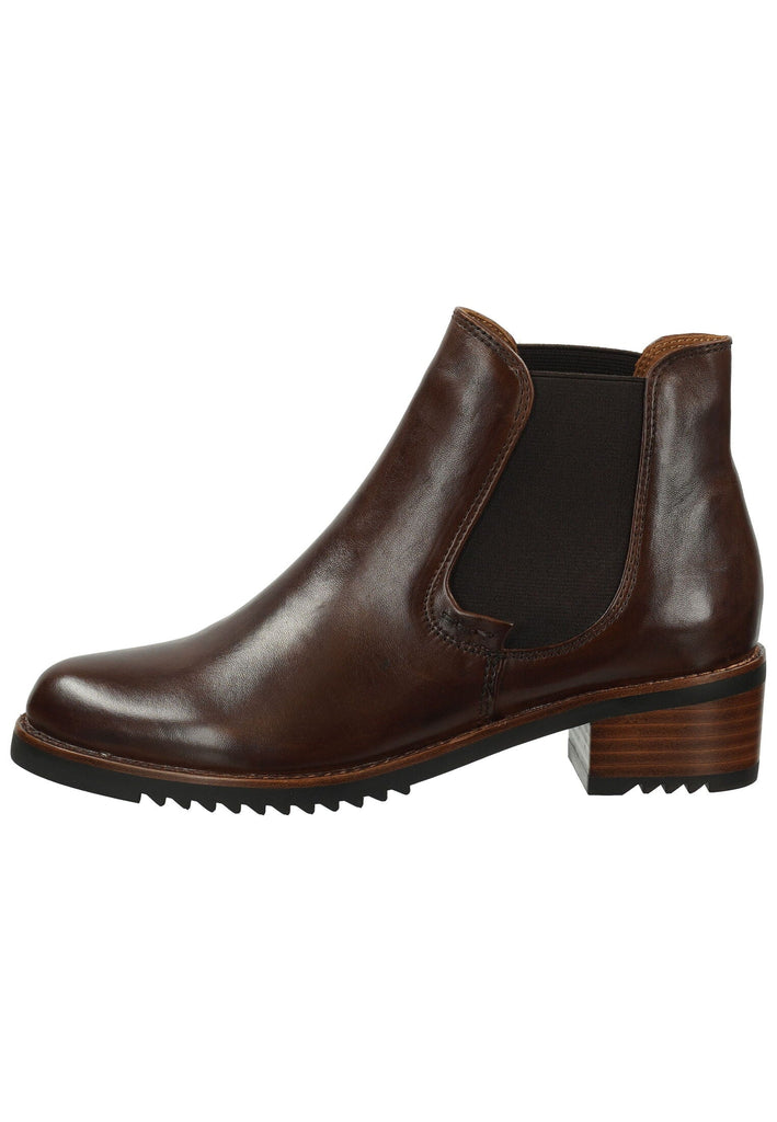 Everybody Stiefelette Glattleder Kastanie Warmfutter