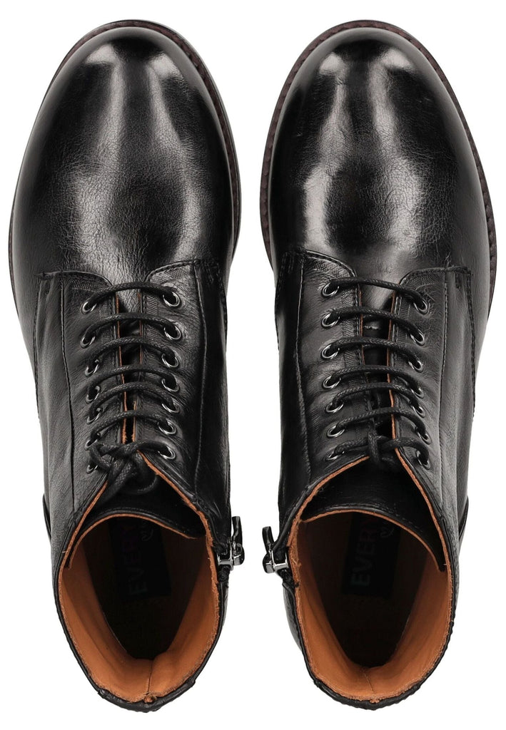 Everybody Stiefelette Glattleder Schwarz