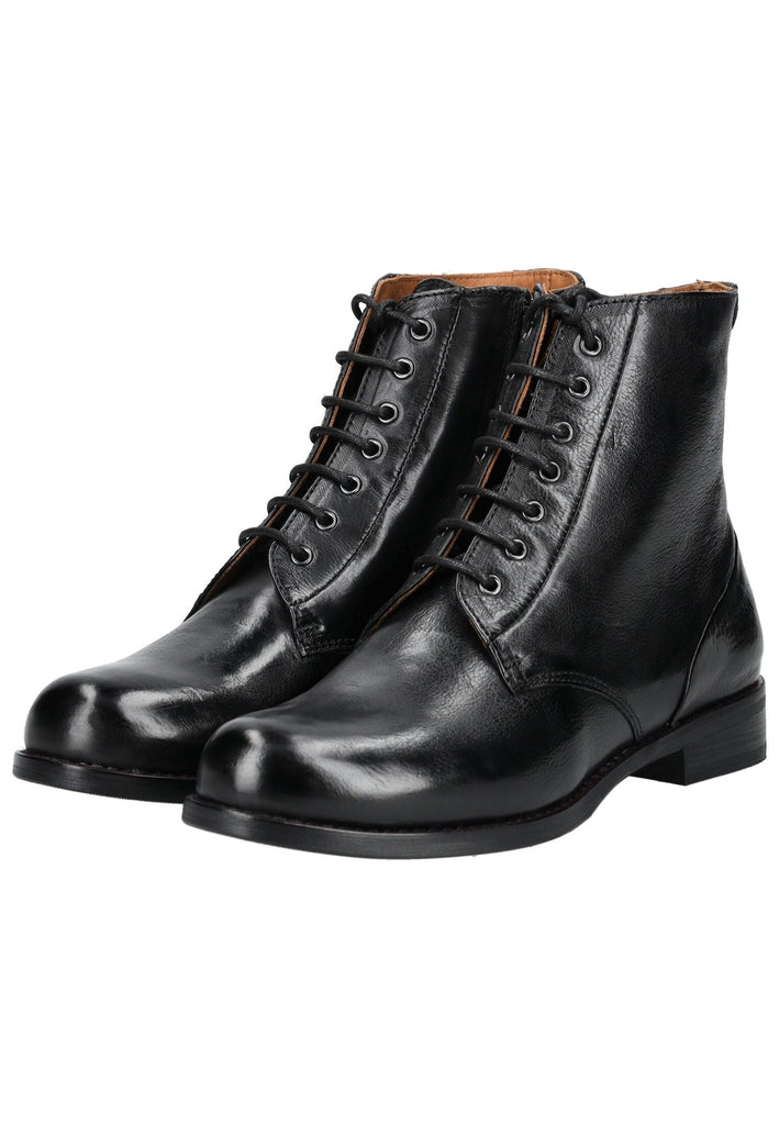 Everybody Stiefelette Glattleder Schwarz