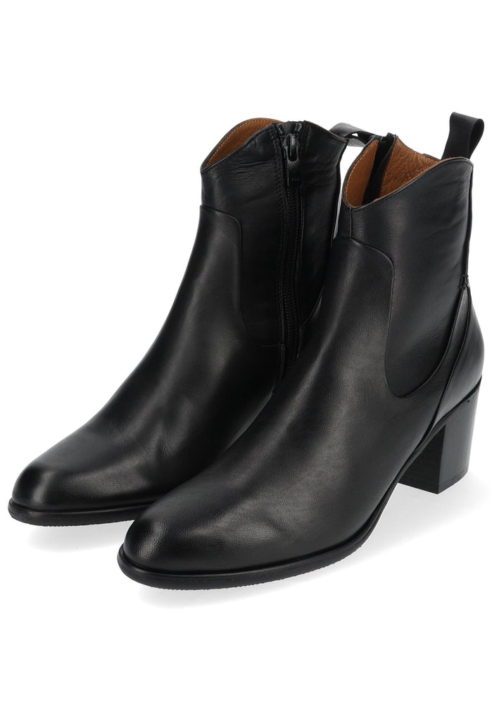 Everybody Stiefelette Glattleder Schwarz