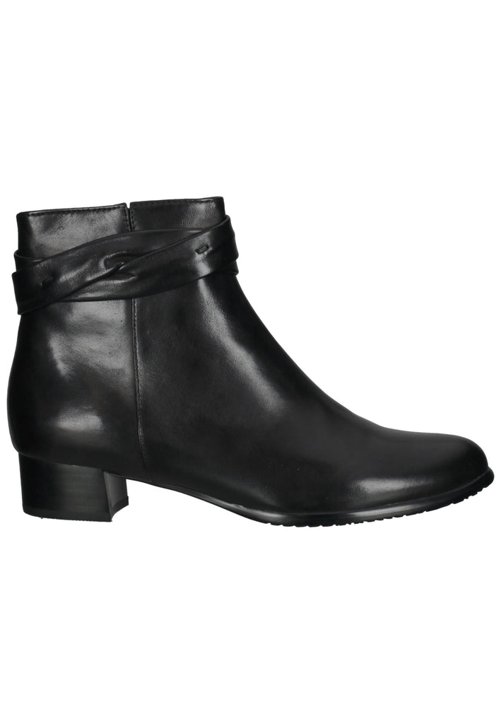 Everybody Stiefelette Glattleder Schwarz