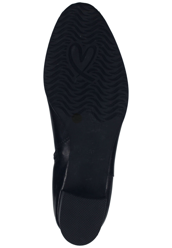 Everybody Stiefelette Glattleder Schwarz