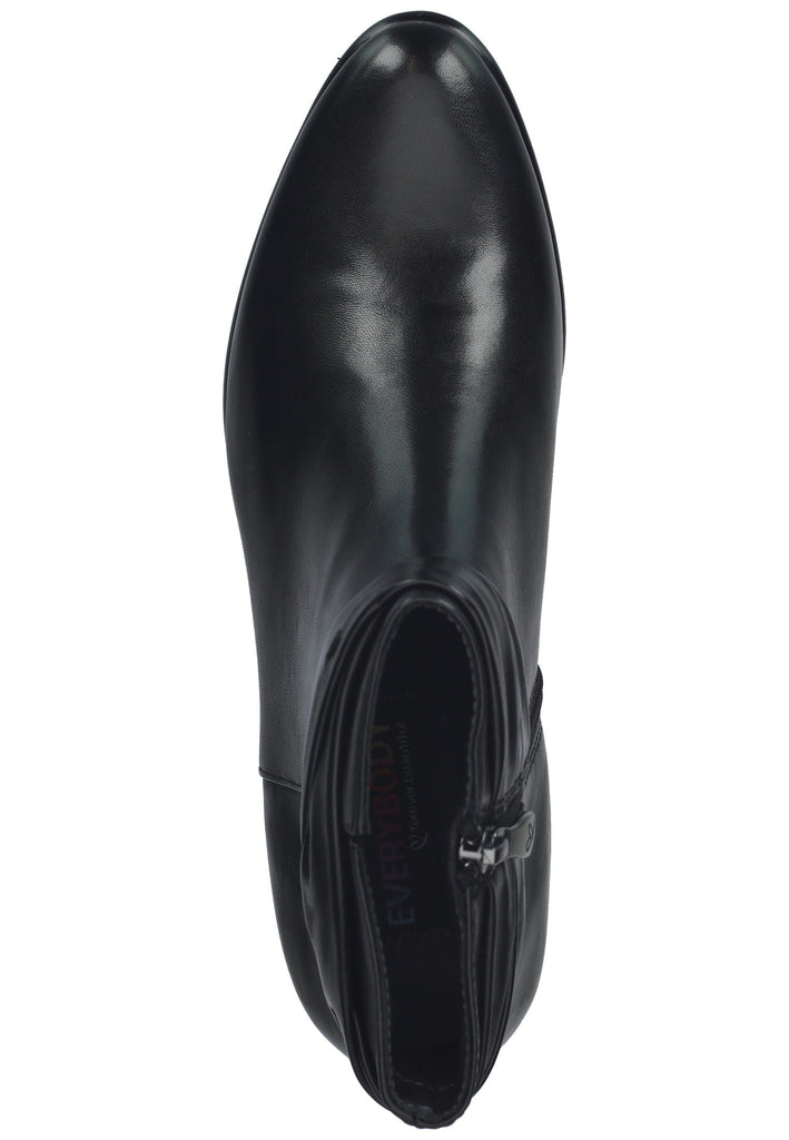 Everybody Stiefelette Glattleder Schwarz